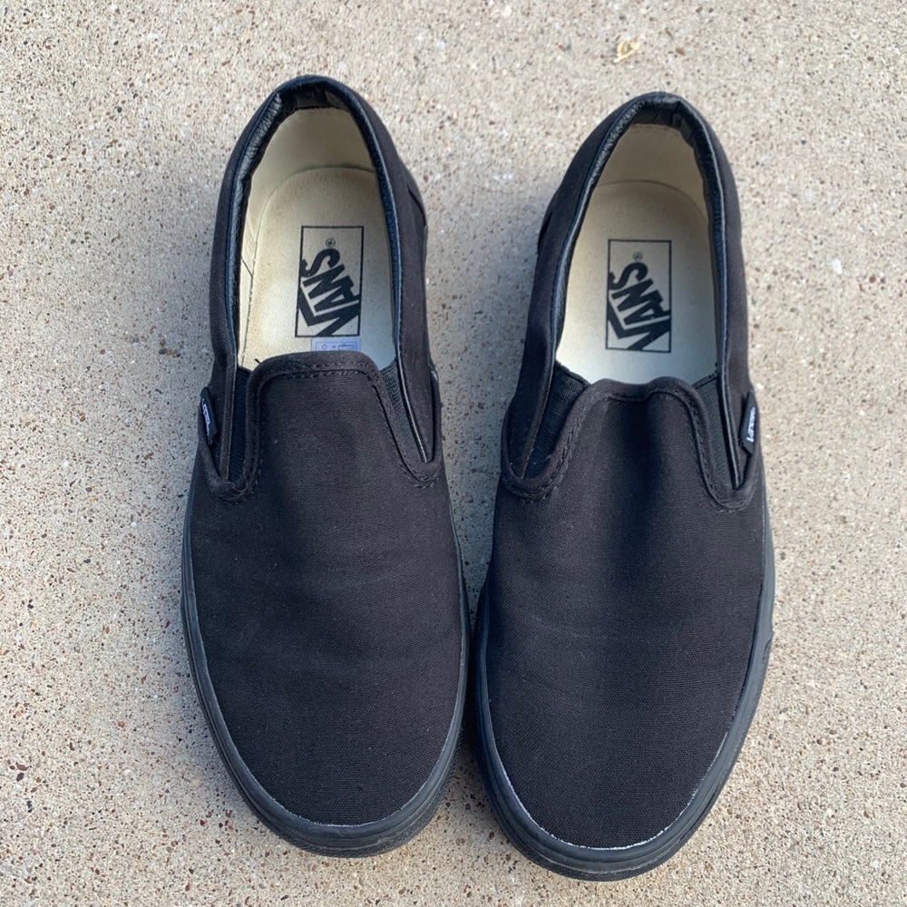Vans Classic  Slip-On in Black size 8